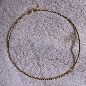 Vintage Kirks Folly Twisted Rope Necklace